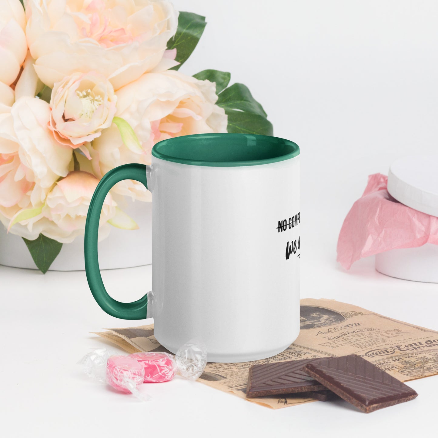No Competition Zone Mug with Color Inside