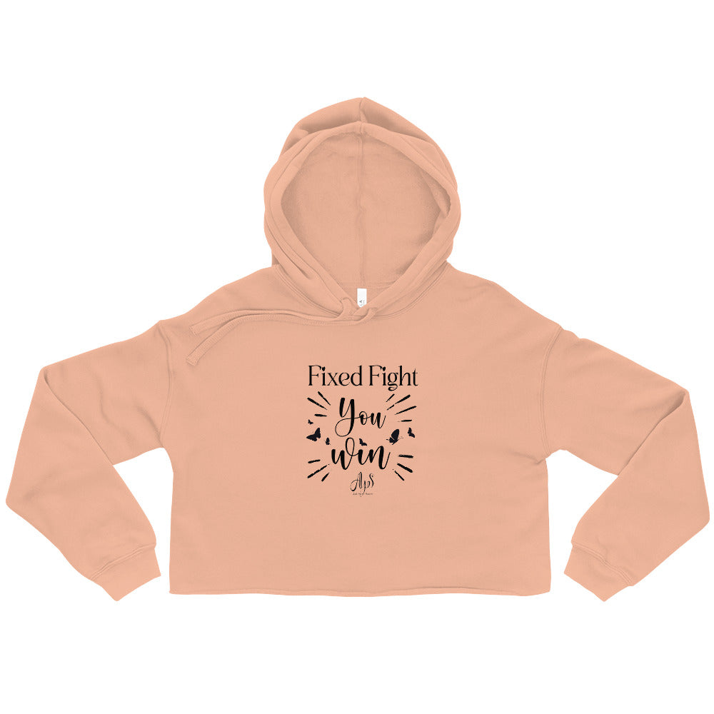 Fixed Fight Crop Hoodie