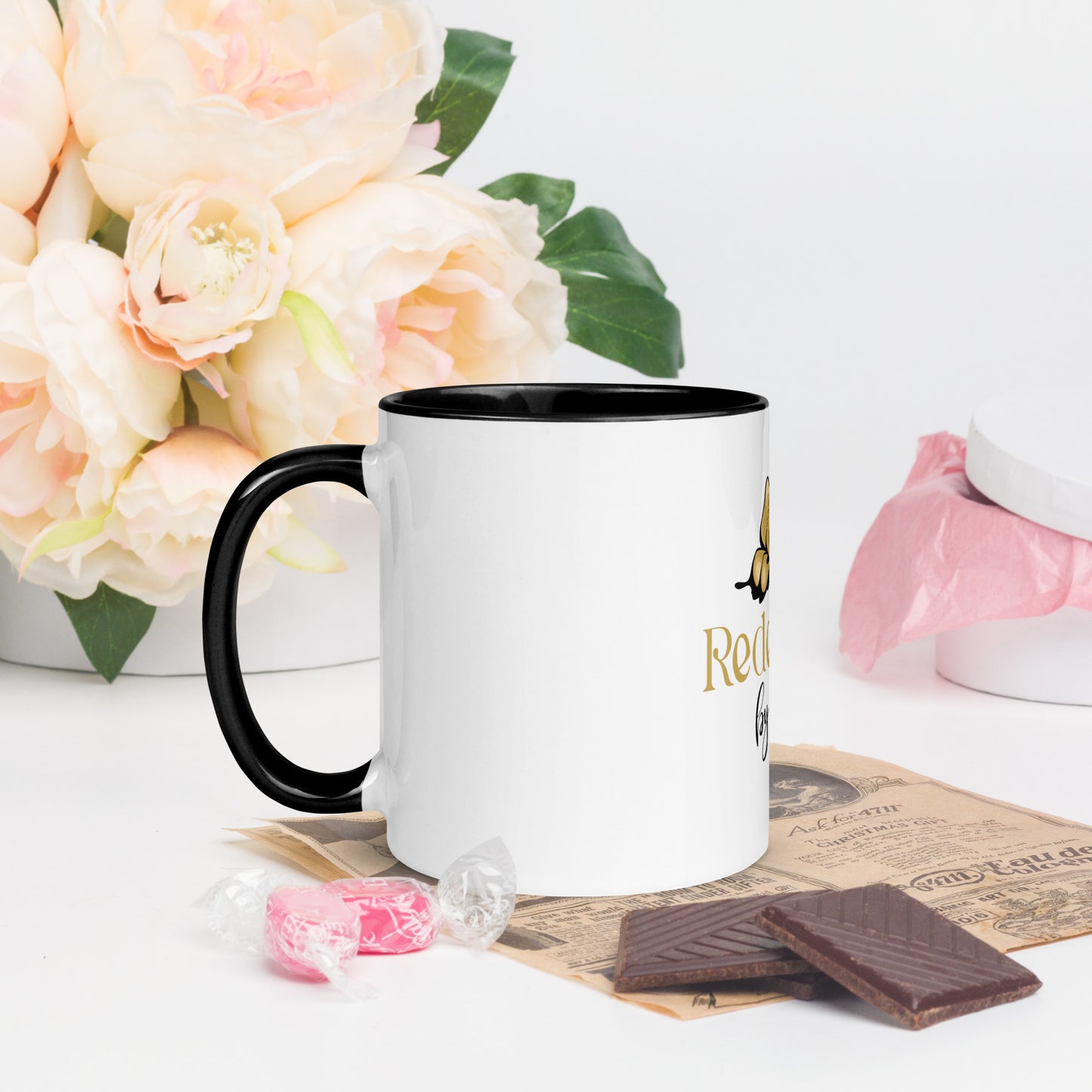 Redefined by LOVE Mug with Color Inside