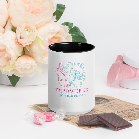 Empowered to Empower Mug with Color Inside