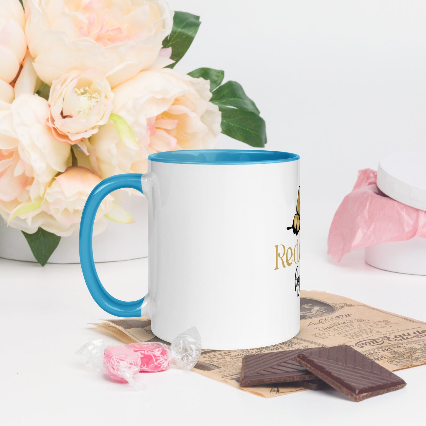 Redefined by LOVE Mug with Color Inside