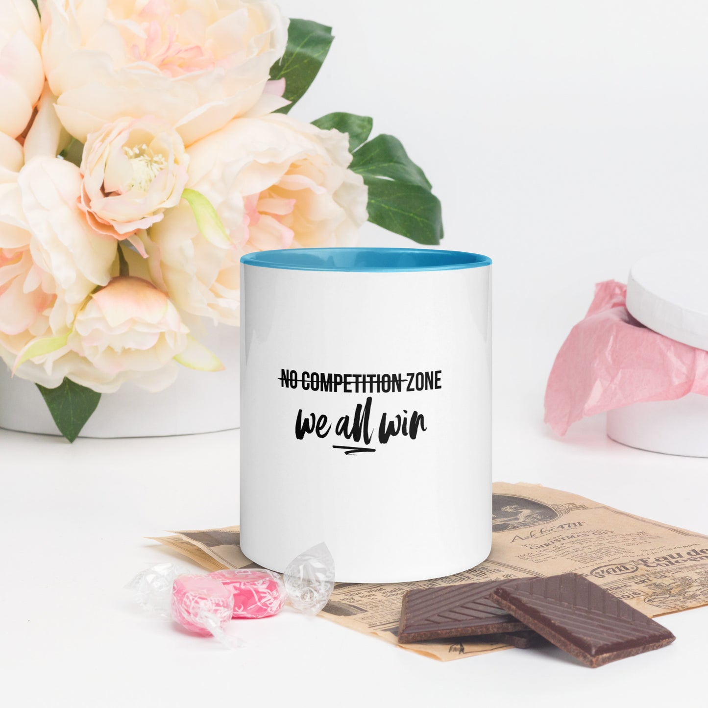 No Competition Zone Mug with Color Inside