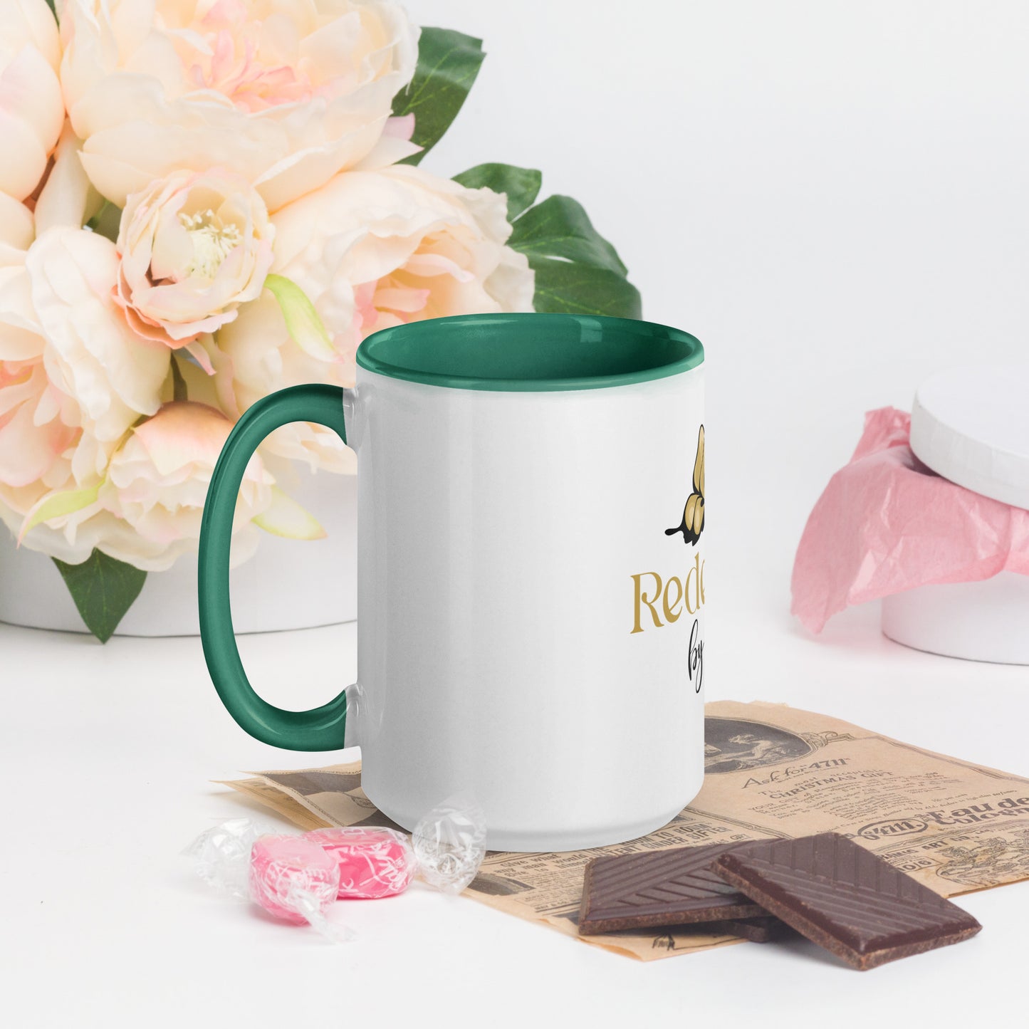 Redefined by LOVE Mug with Color Inside