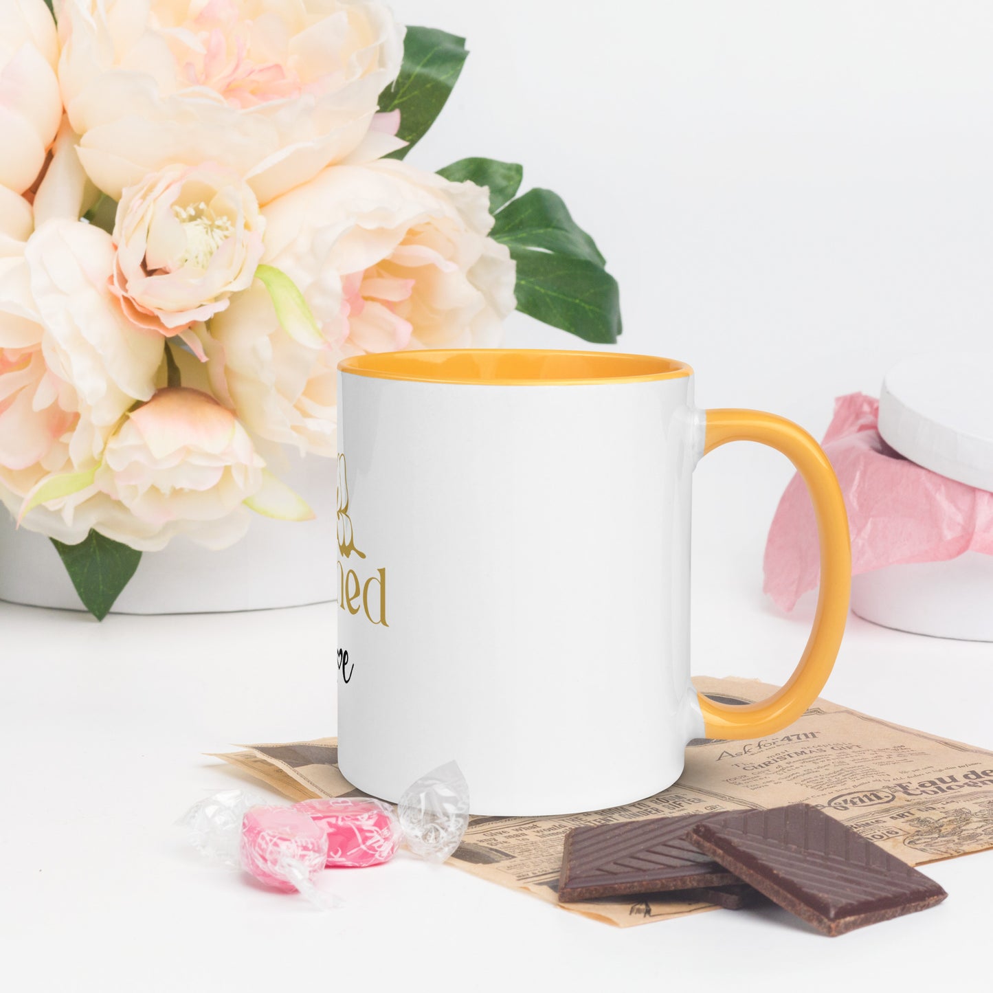 Redefined by LOVE Mug with Color Inside