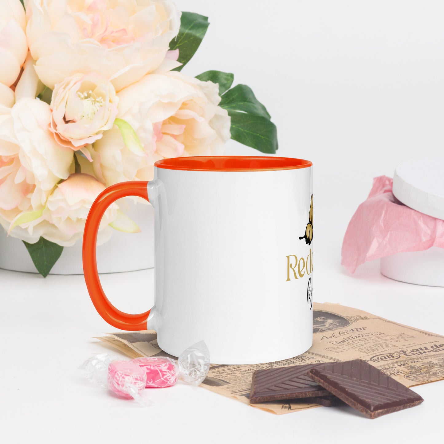 Redefined by LOVE Mug with Color Inside