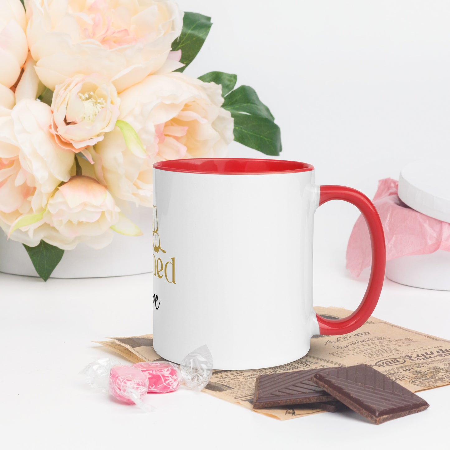 Redefined by LOVE Mug with Color Inside