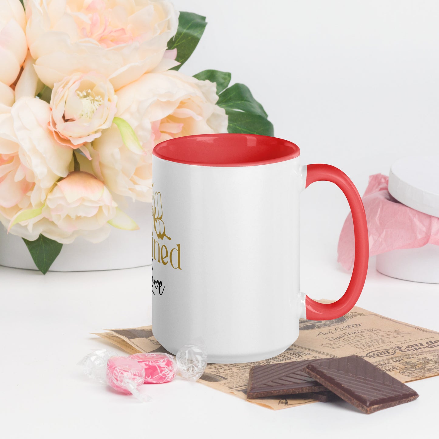 Redefined by LOVE Mug with Color Inside