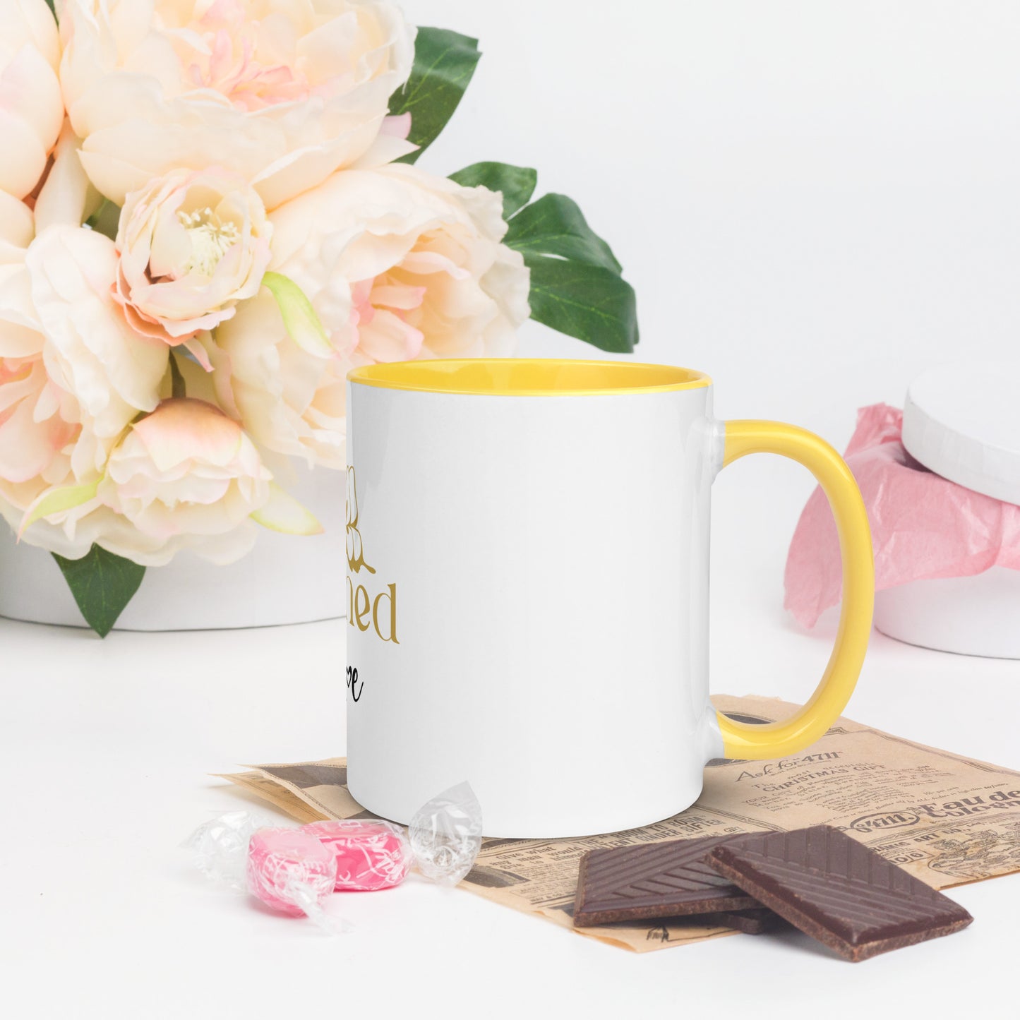 Redefined by LOVE Mug with Color Inside