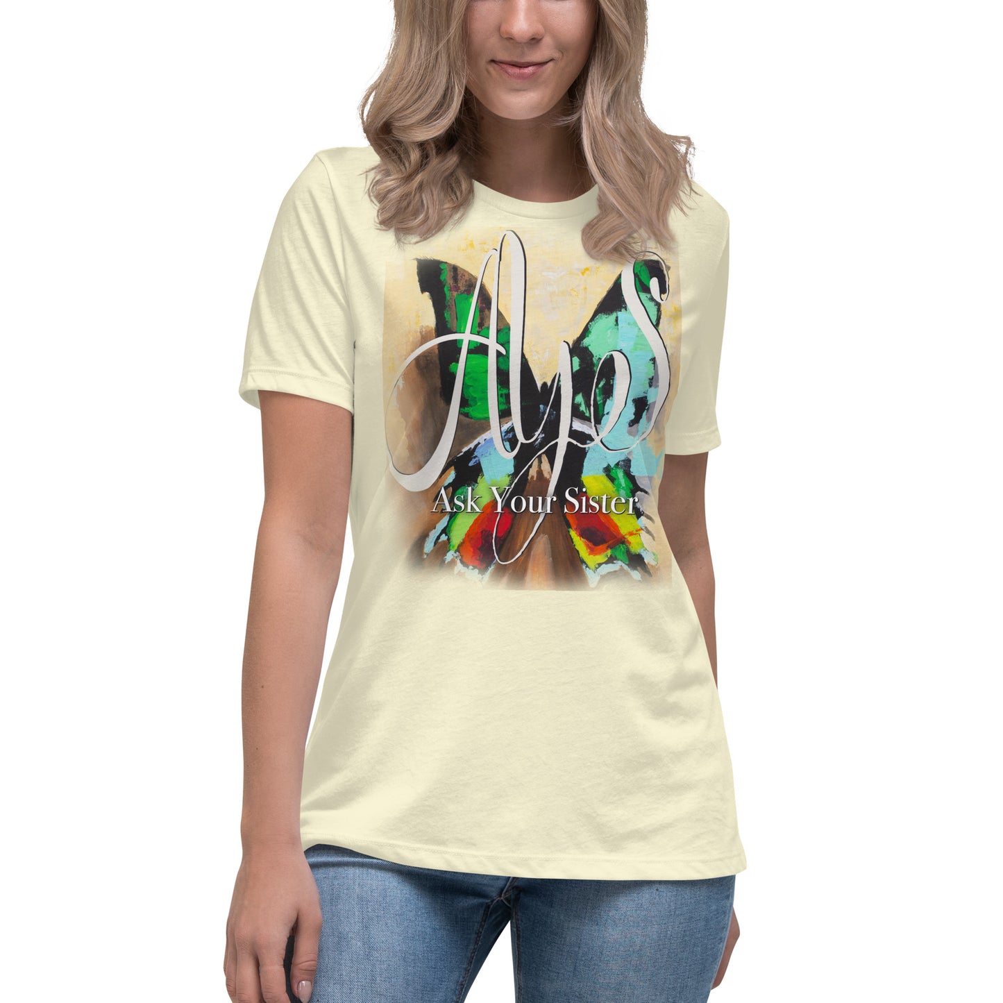 AYS Butterfly Women's Relaxed T-Shirt