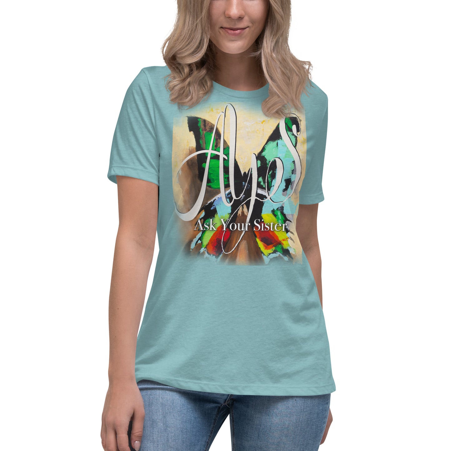 AYS Butterfly Women's Relaxed T-Shirt