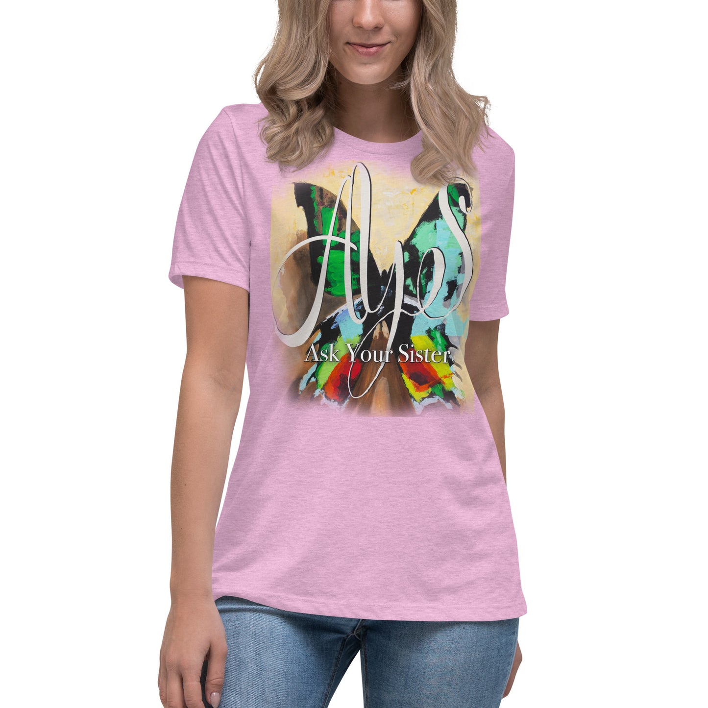 AYS Butterfly Women's Relaxed T-Shirt