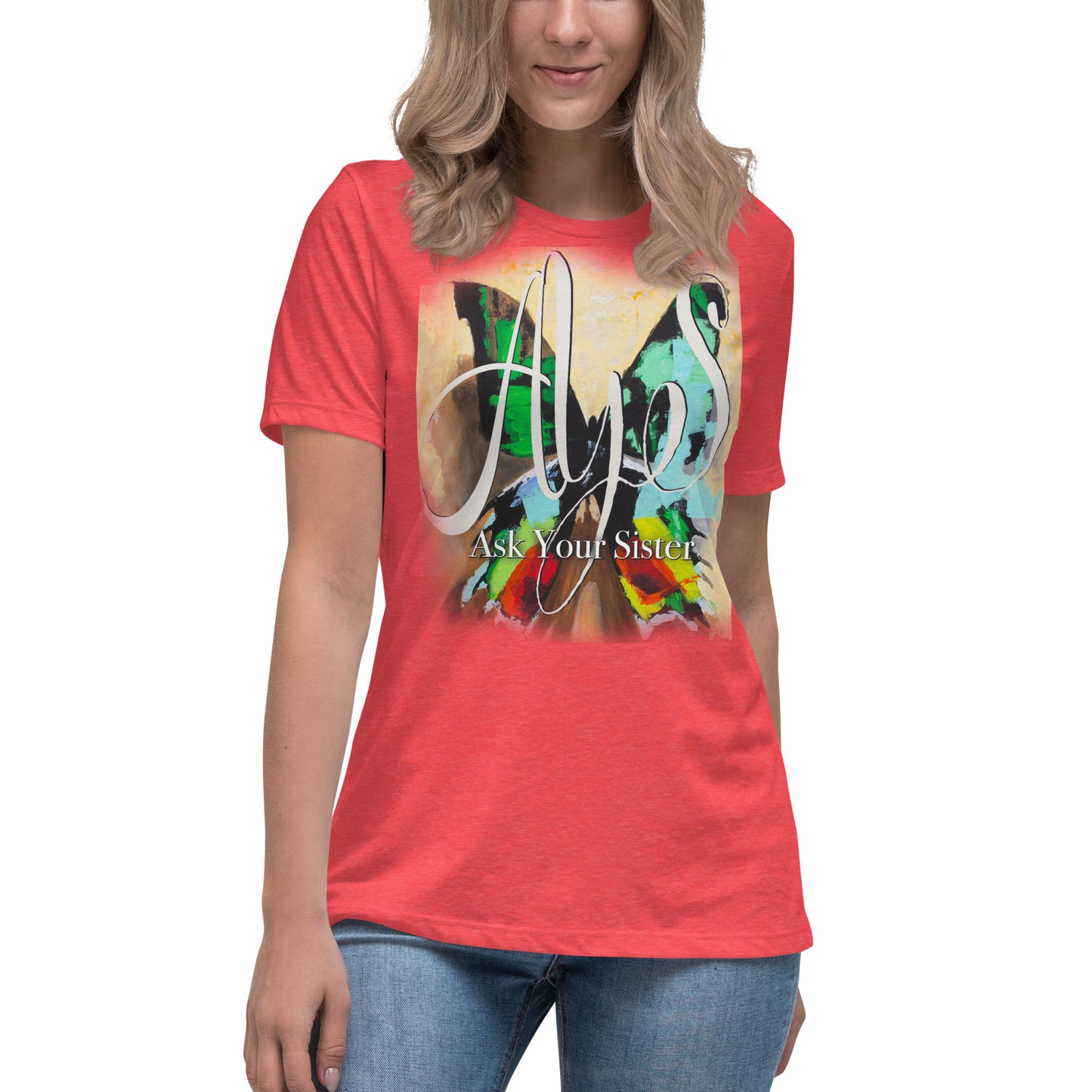 AYS Butterfly Women's Relaxed T-Shirt