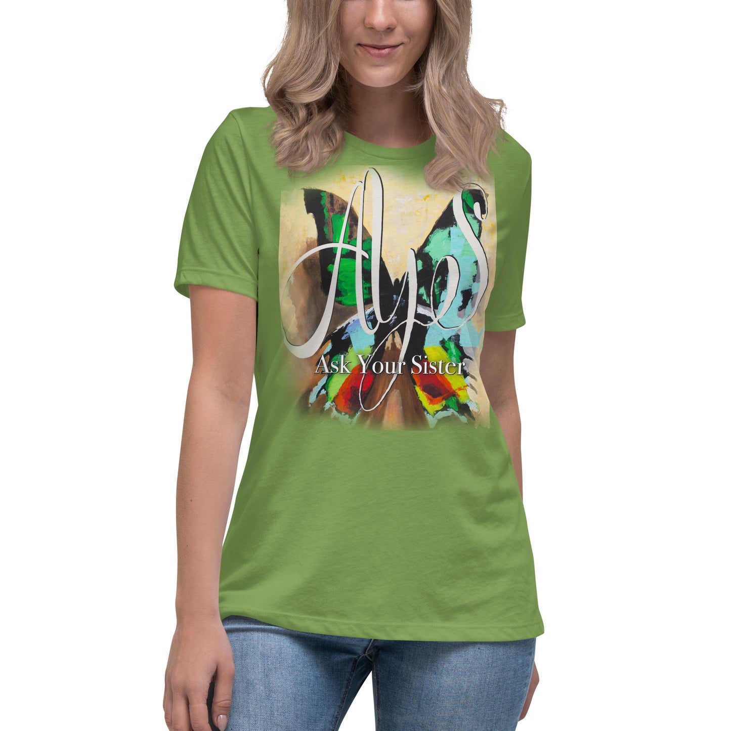 AYS Butterfly Women's Relaxed T-Shirt