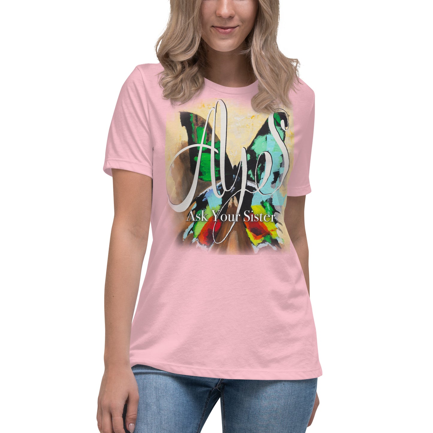 AYS Butterfly Women's Relaxed T-Shirt