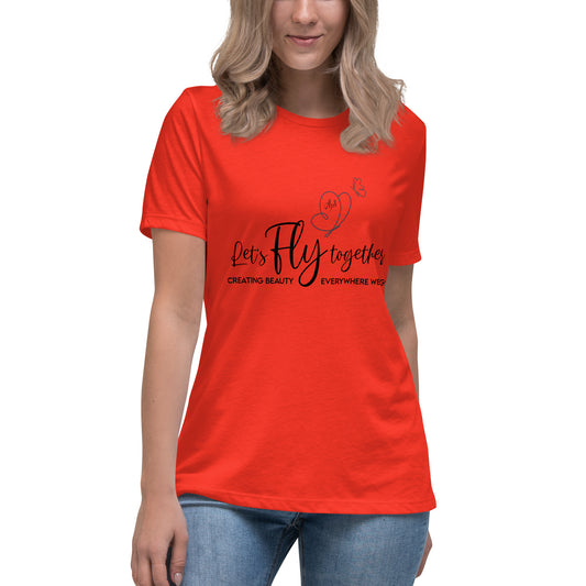 Let's Fly Together Women's Relaxed T-Shirt