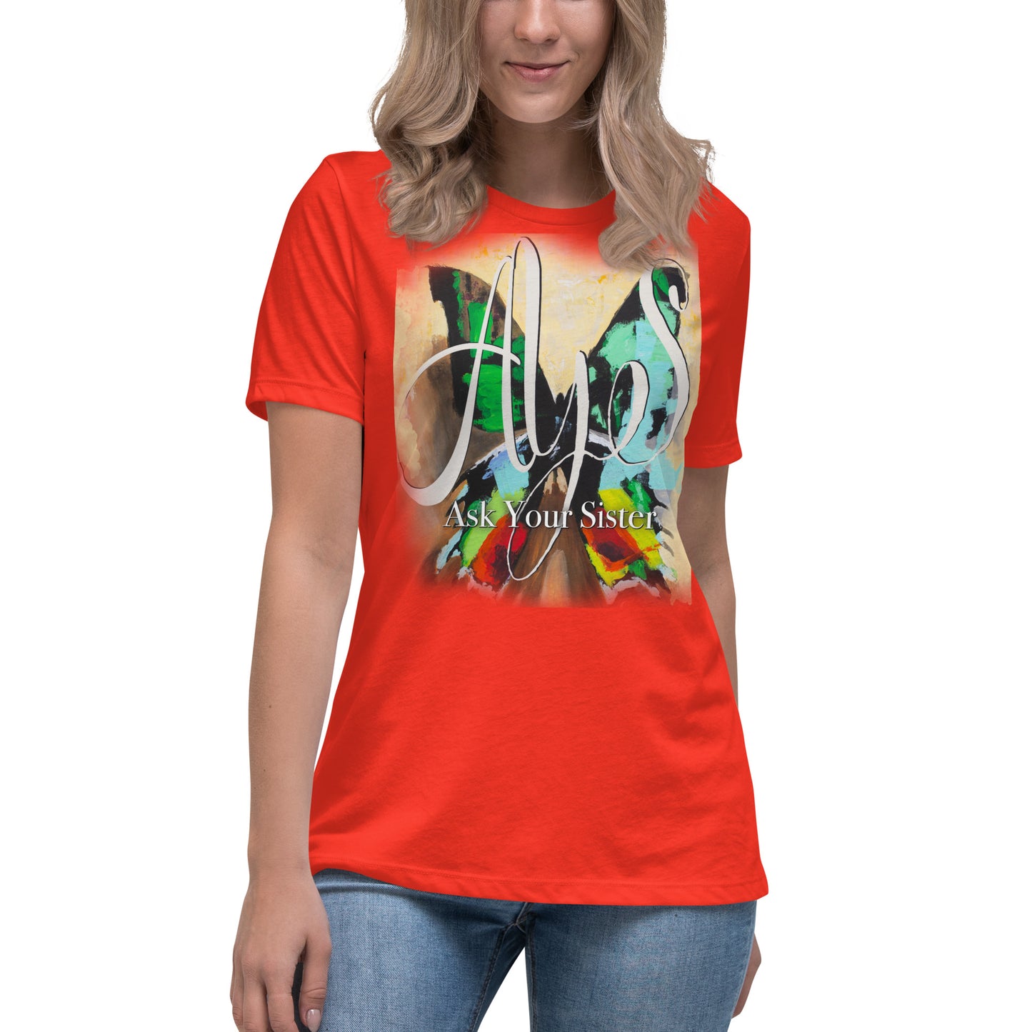 AYS Butterfly Women's Relaxed T-Shirt